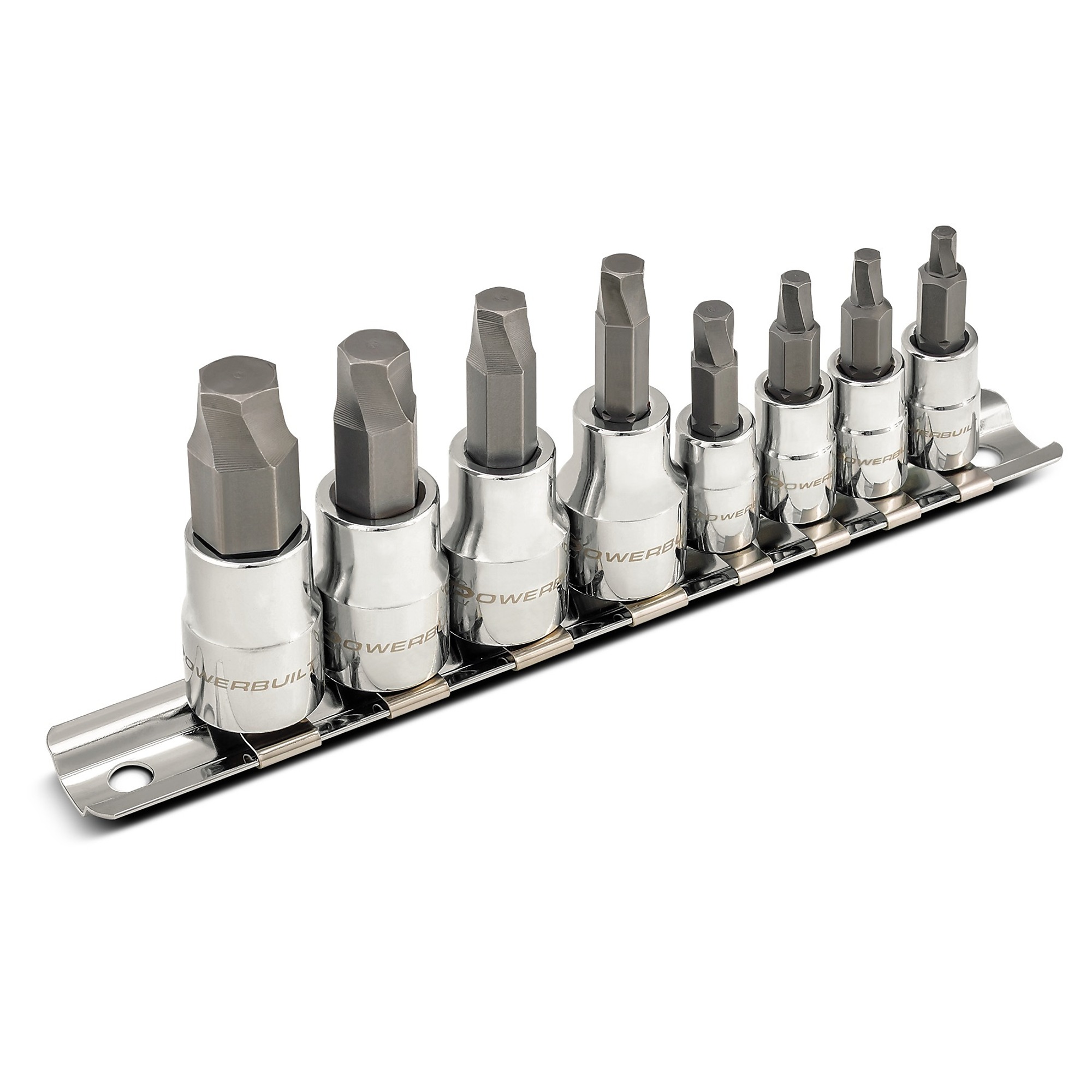 Powerbuilt, Zeon Metric Hex Bit Socket Set for Damaged Bolts, Model# 240094